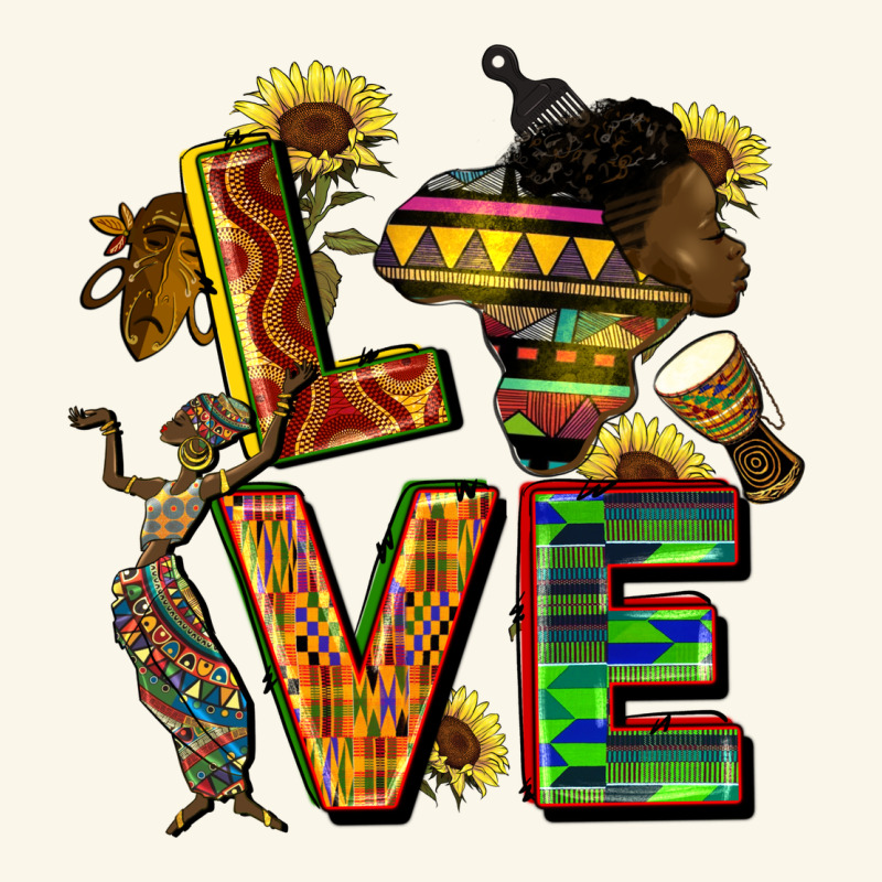 Love Juneteenth Africa Premium Hoodie by CowGirlArtShop | Teevron