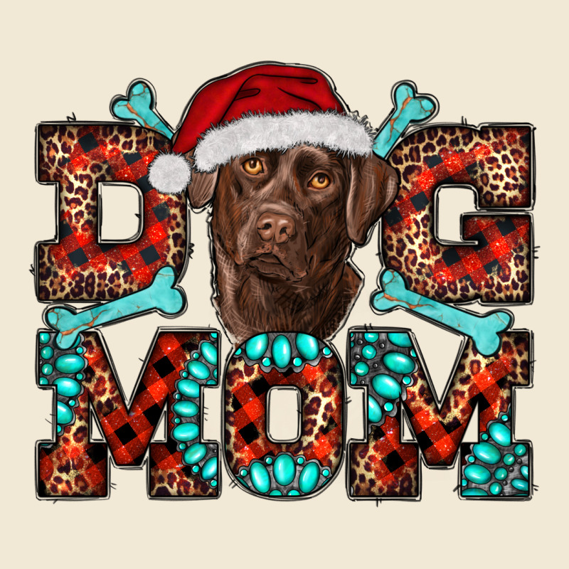 Dog Mom Christmas With Labrador Ladies Tee by RanaPortraitStore | Teevron