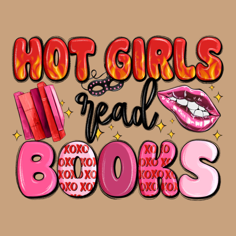 Hot Girls Read Books Vintage Tee by MaliasSmallBusiness | Teevron