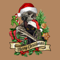 Merry Christmas Skeleton With Black Cat Long Sleeve Tee | Teevron