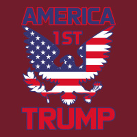 Trump America First Eagle Zipper Hoodie | Teevron