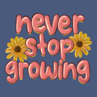 Never Stop Growing Vintage Hoodie | Teevron