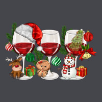 Christmas Wine Glasses Long Sleeve Tee | Teevron