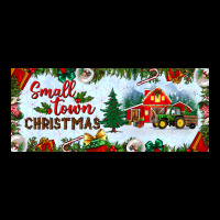 Small Town Christmas Heavy Core Tee | Teevron