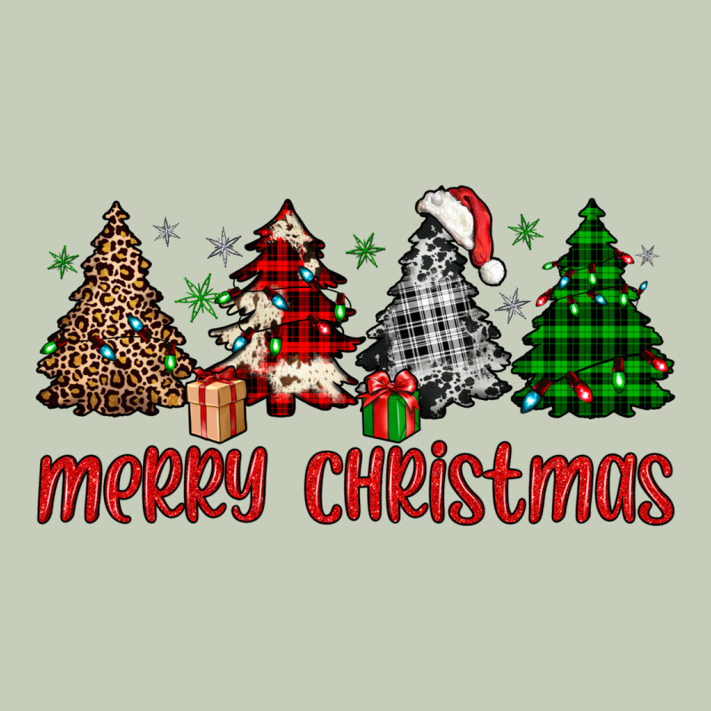Merry Christmas Tree Ladies Tee by JahusDesignShop | Teevron
