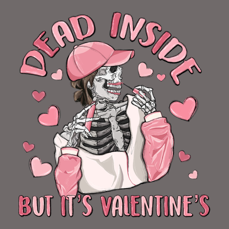 Dead Inside But It's Valentine's Urban Heavy Tee by MaliasSmallBusiness | Teevron