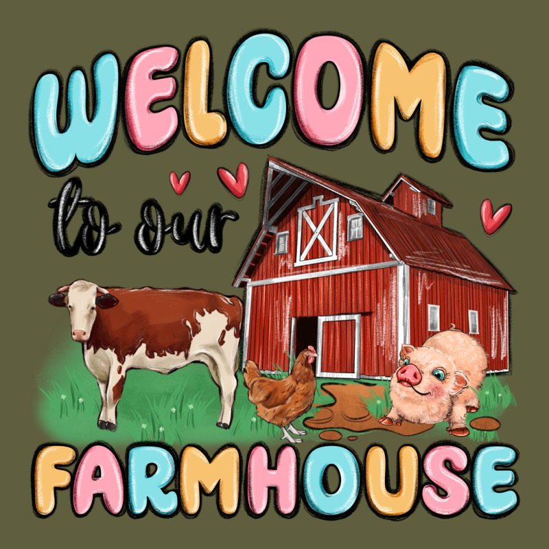 Welcome To Our Farmhouse Vintage Tee by MaliasSmallBusiness | Teevron