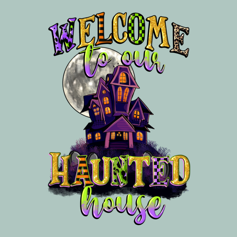 Welcome To Our Haunted House Premium Sweatshirt by CowGirlArtShop | Teevron