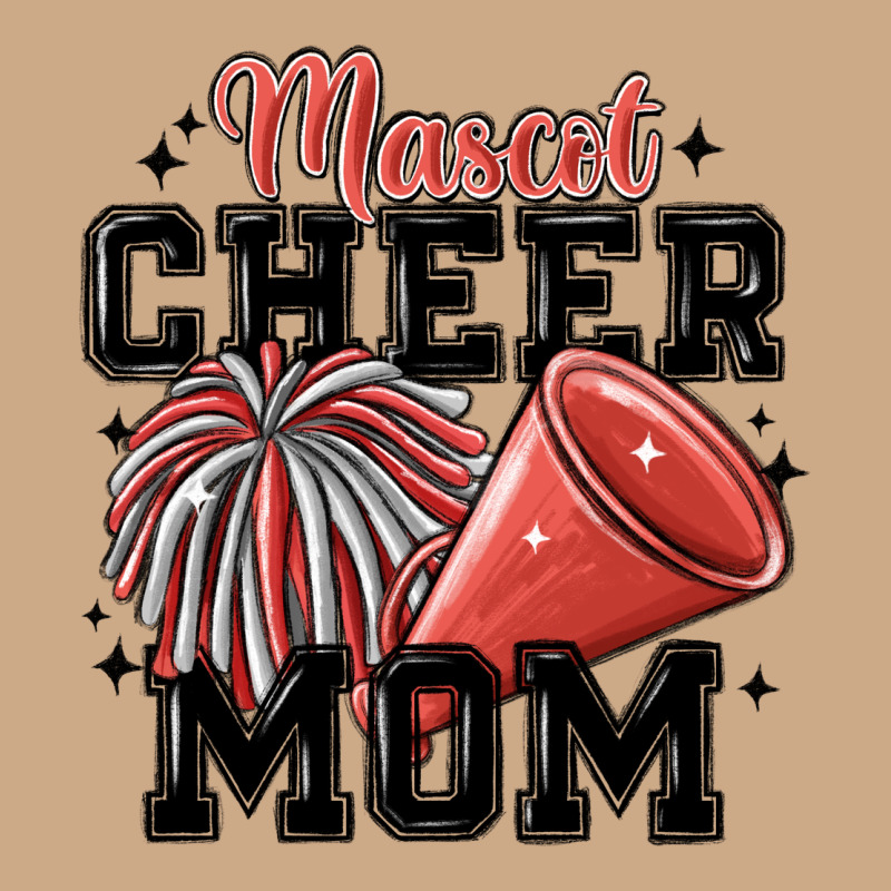 Mascot Cheer Mom Vintage Hoodie by MaliasSmallBusiness | Teevron