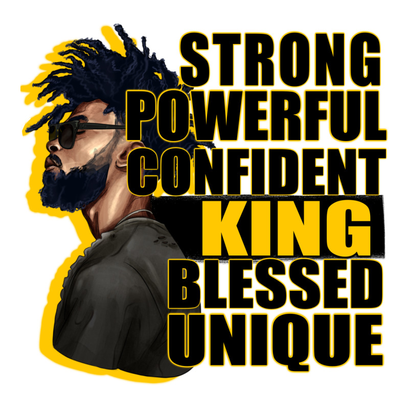 Strong Powerful Confident King Blessed Unique Premium Hoodie by CowGirlArtShop | Teevron