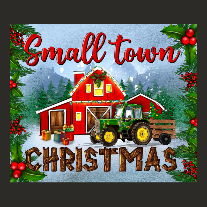 Small Town Christmas Mousepad Heavy Core Tee by BundleAndBundleShop | Teevron