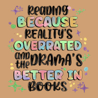 Reading Because Realitys Overrated Vintage Tee | Teevron