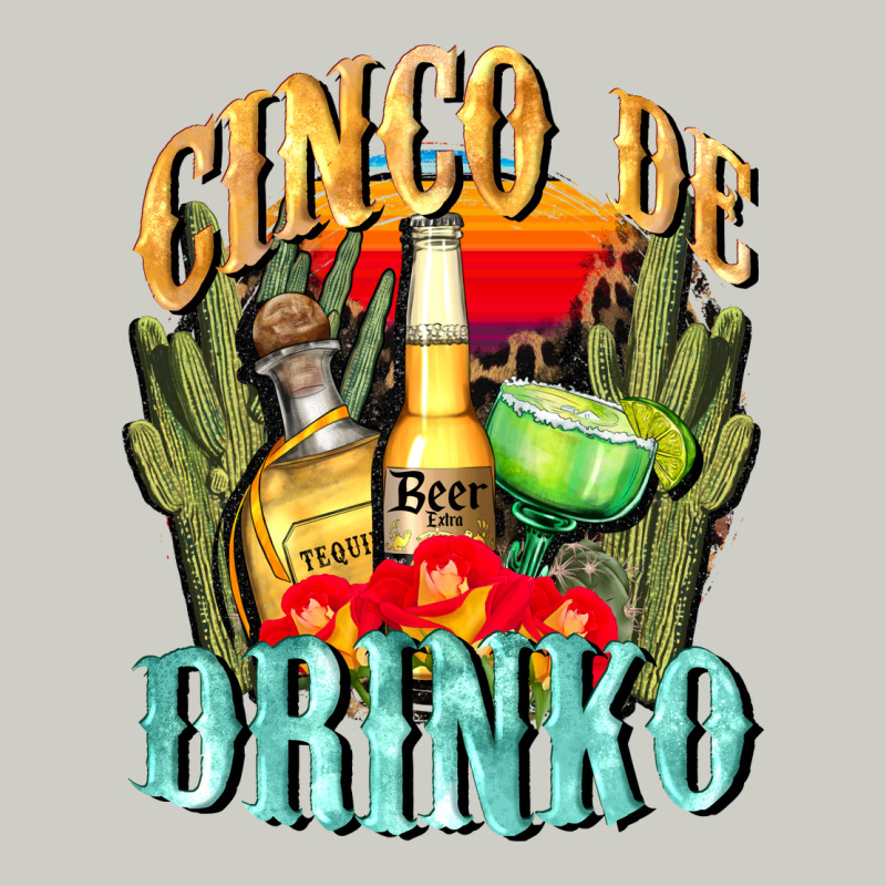Cinco De Drinko Cinco De Mayo Heavyweight Hoodie by CowGirlArtShop | Teevron