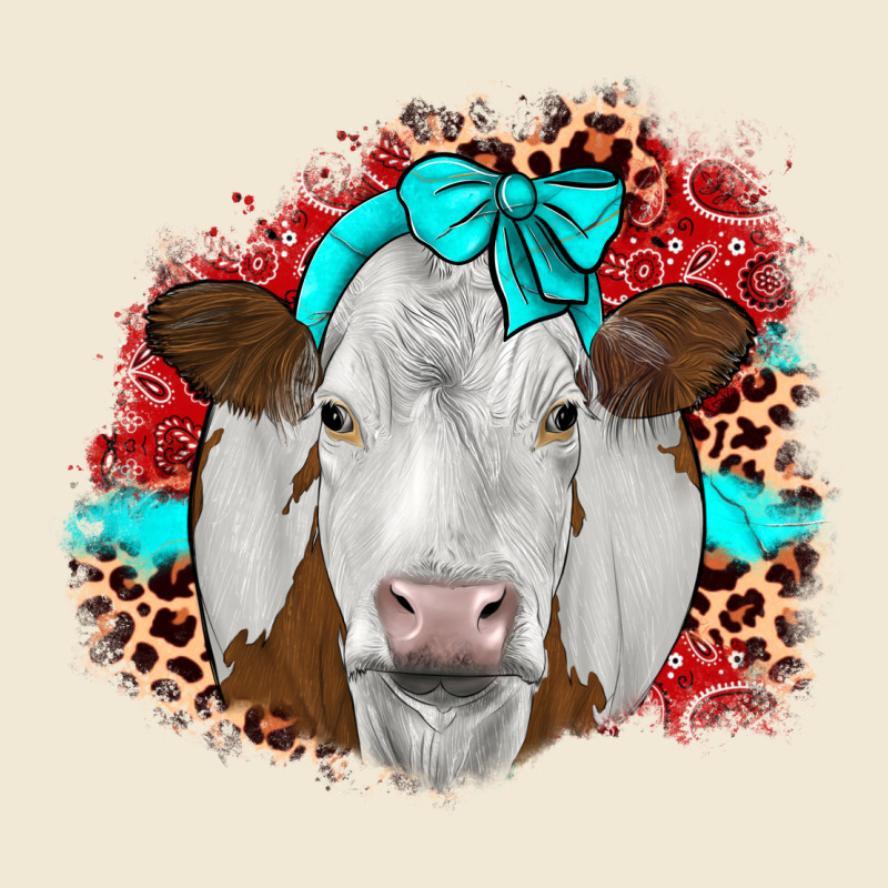 Ribbon Simmental Leopard Premium Tee by JahusDesignShop | Teevron