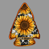 Sunflower Arrowhead Vintage Hoodie | Teevron
