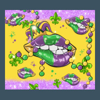 Mardi Gras Lips Urban Heavy Tee | Teevron