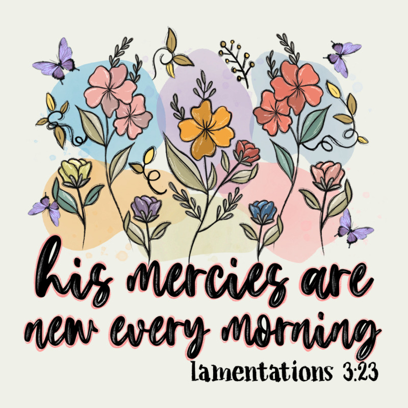 His Mercies Are New Every Morning Urban Heavy Tee by MaliasSmallBusiness | Teevron