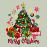 Merry Christmas Tree With Gift Box Long Sleeve Tee | Teevron