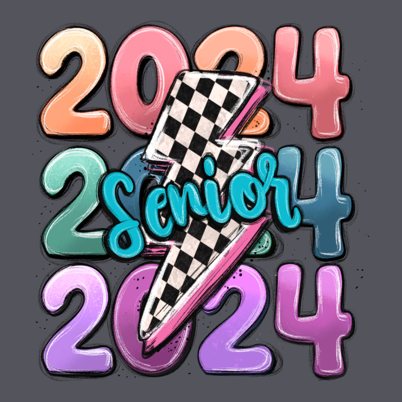 2024 Senior Vintage Hoodie by MaliasSmallBusiness | Teevron