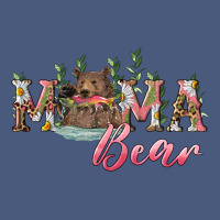 Mama Bear With Daisy Vintage Hoodie | Teevron