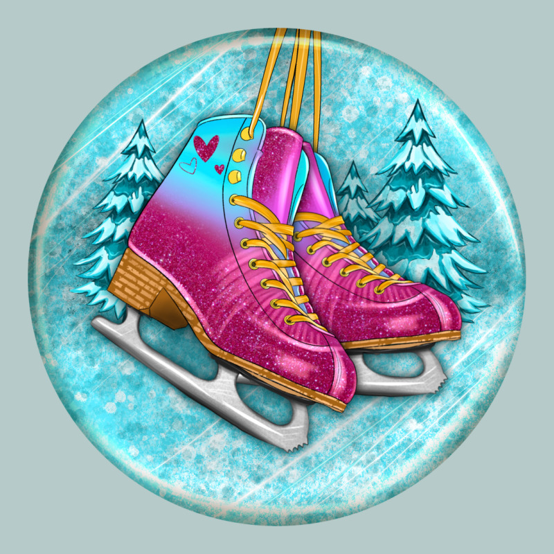 Ice Skate Christmas Ornament Heavy Core Tee by BundleAndBundleShop | Teevron