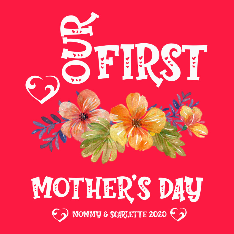 Our Fırst Mother's Day Mommy & Scarlette 2020 Zipper Hoodie by Bettercallsaul | Teevron