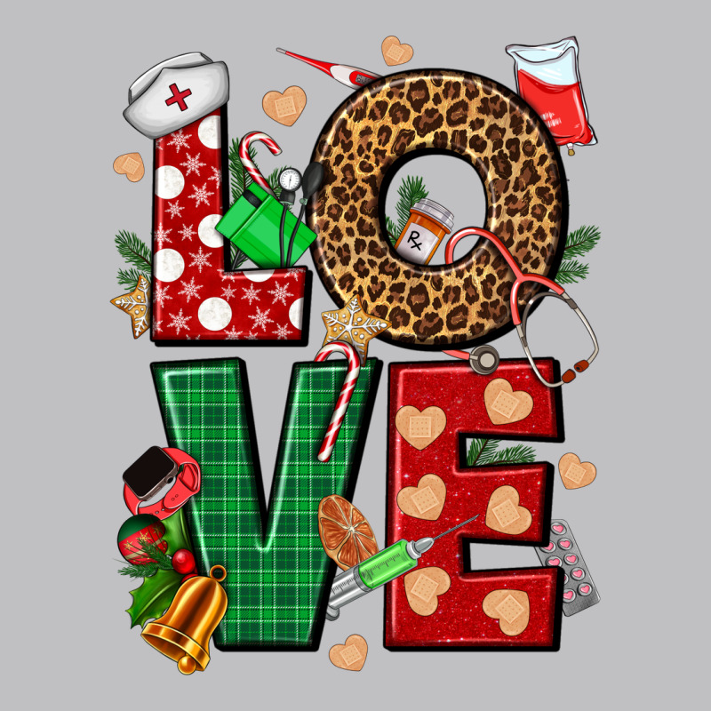 Love Nurse Christmas Long Sleeve Tee by NancyCooperArtShop | Teevron
