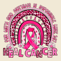Heal Cancer Rainbow Ladies Tee | Teevron