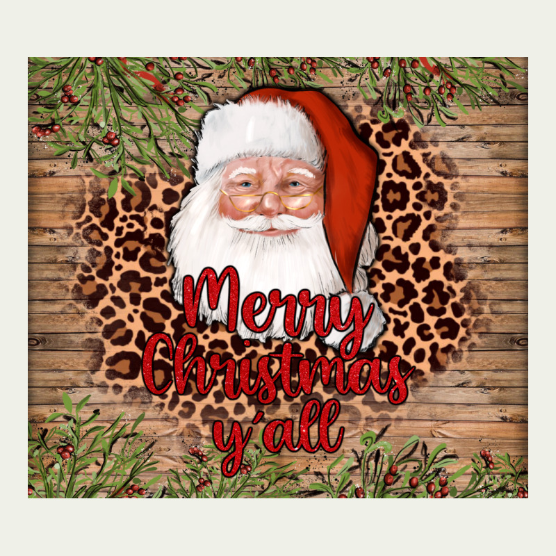 Santa Merry Christmas Y'all Urban Heavy Tee by AdoDesignShop | Teevron