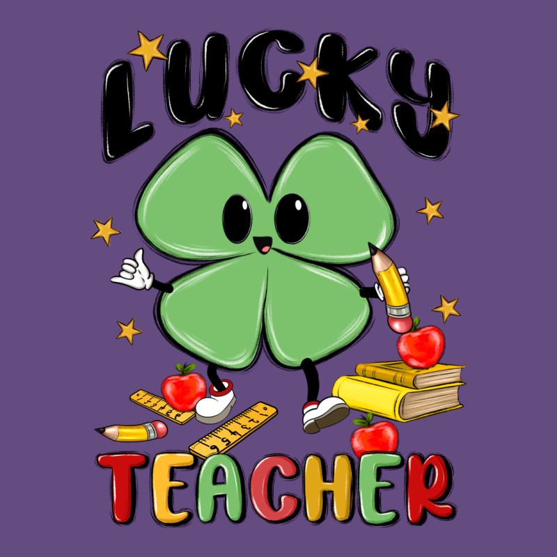 Lucky Teacher Vintage Hoodie by MaliasSmallBusiness | Teevron