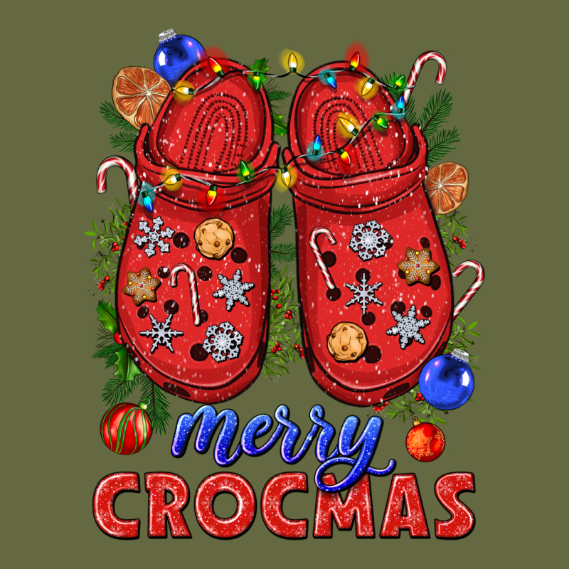 Merry Crocmas Long Sleeve Tee by NancyCooperArtShop | Teevron