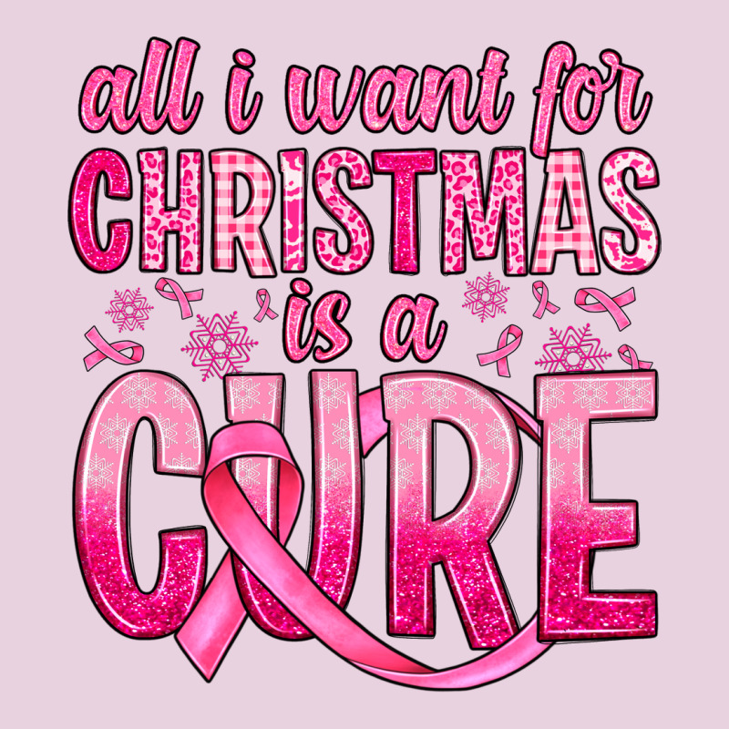 All I Want For Christmas Is A Cure Ladies Tee by JahusDesignShop | Teevron