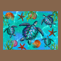 Turtle Seashells Starfish Premium Tee | Teevron
