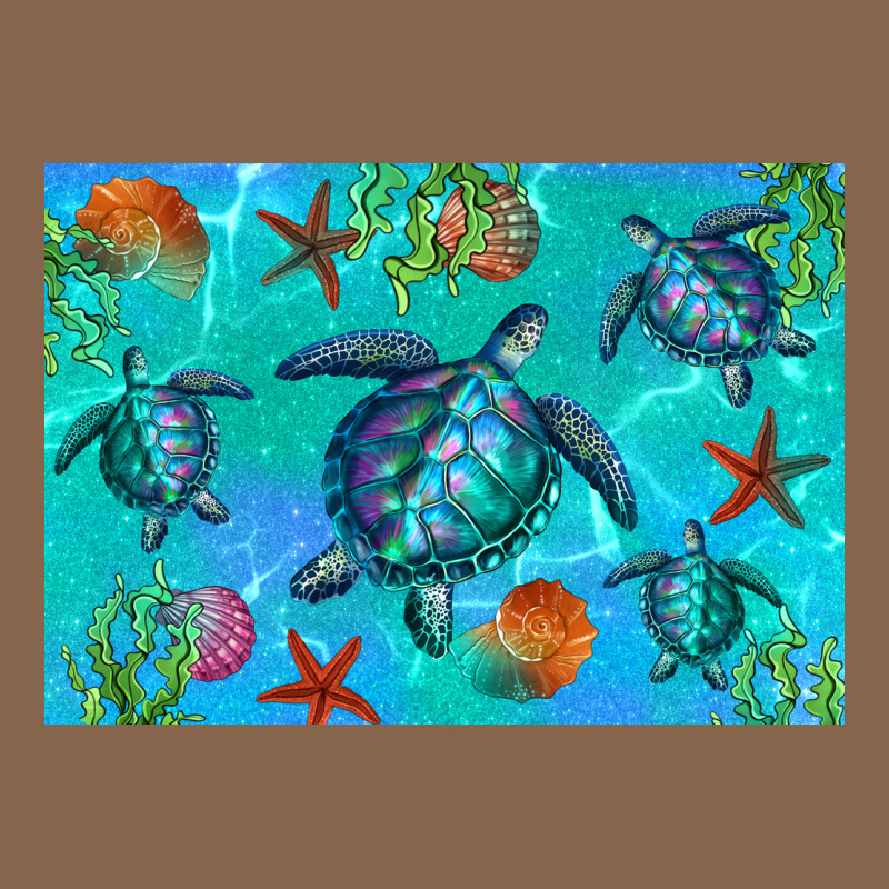 Turtle Seashells Starfish Premium Tee by Artiststas | Teevron