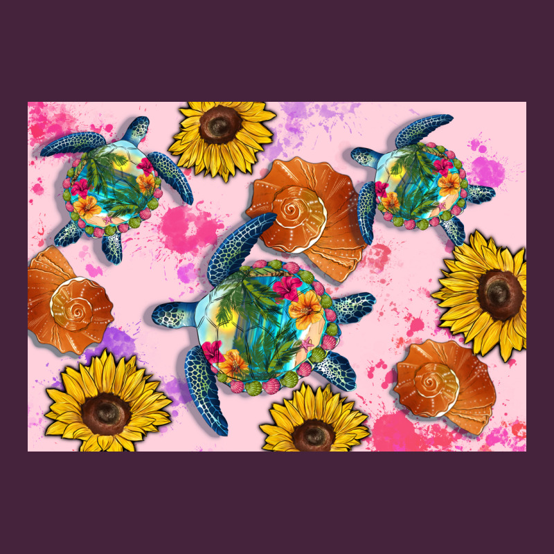 Sunflowers Turtle Premium Tee by Artiststas | Teevron