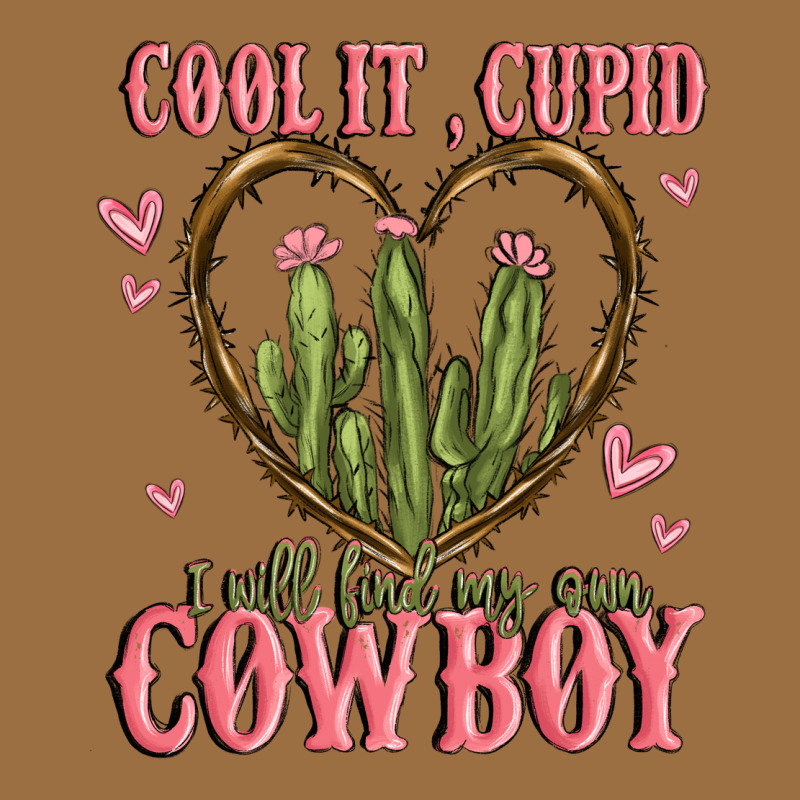 Cool It Cupid I Will Find My Own Cowboy Vintage Tee by MaliasSmallBusiness | Teevron