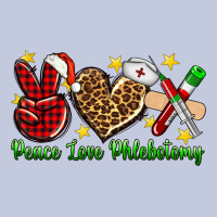 Peace Love Phlebotomy Christmas Long Sleeve Tee | Teevron