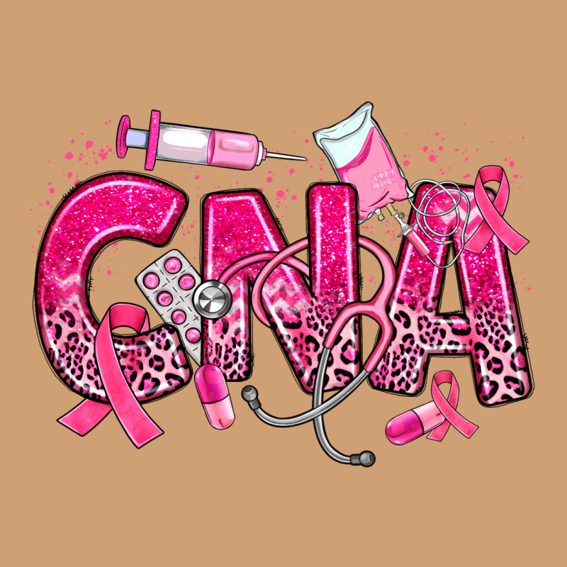 Breast Cancer Cna Certified Nursing Assistant Vintage Tee by JahusDesignShop | Teevron
