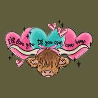 Western Cow And Heart Vintage Tee | Teevron