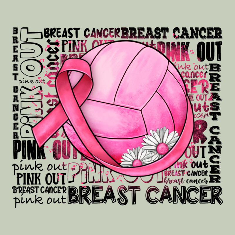 Breast Cancer Volleyball Ladies Tee by JahusDesignShop | Teevron