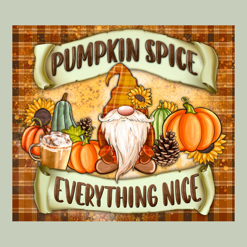 Pumpkin Spice Everything Nice Gnome Long Sleeve Tee by MaliasSmallBusiness | Teevron