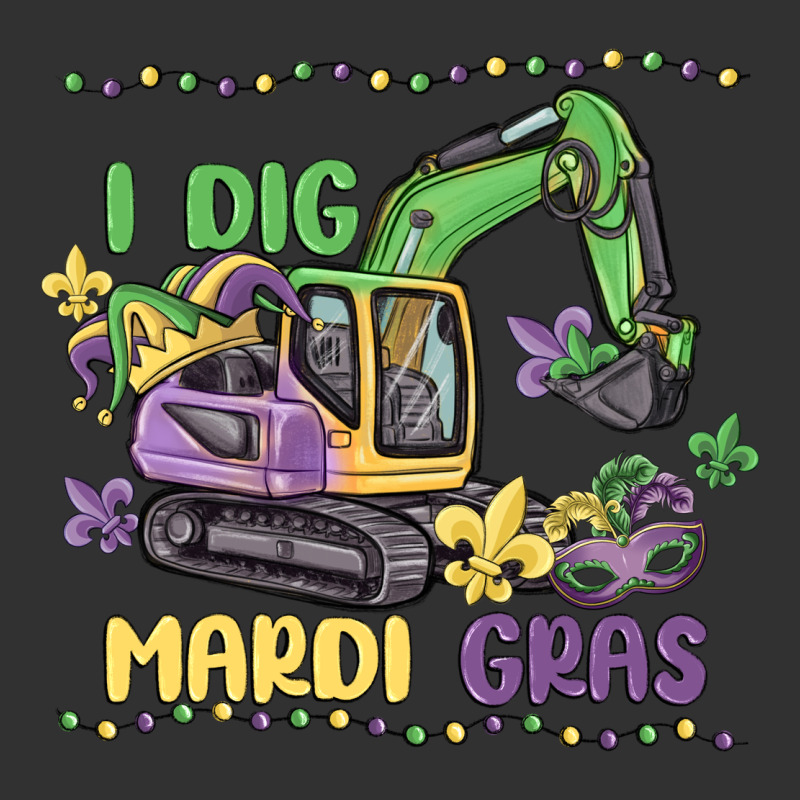 I Dig Mardi Gras Urban Heavy Tee by MaliasSmallBusiness | Teevron
