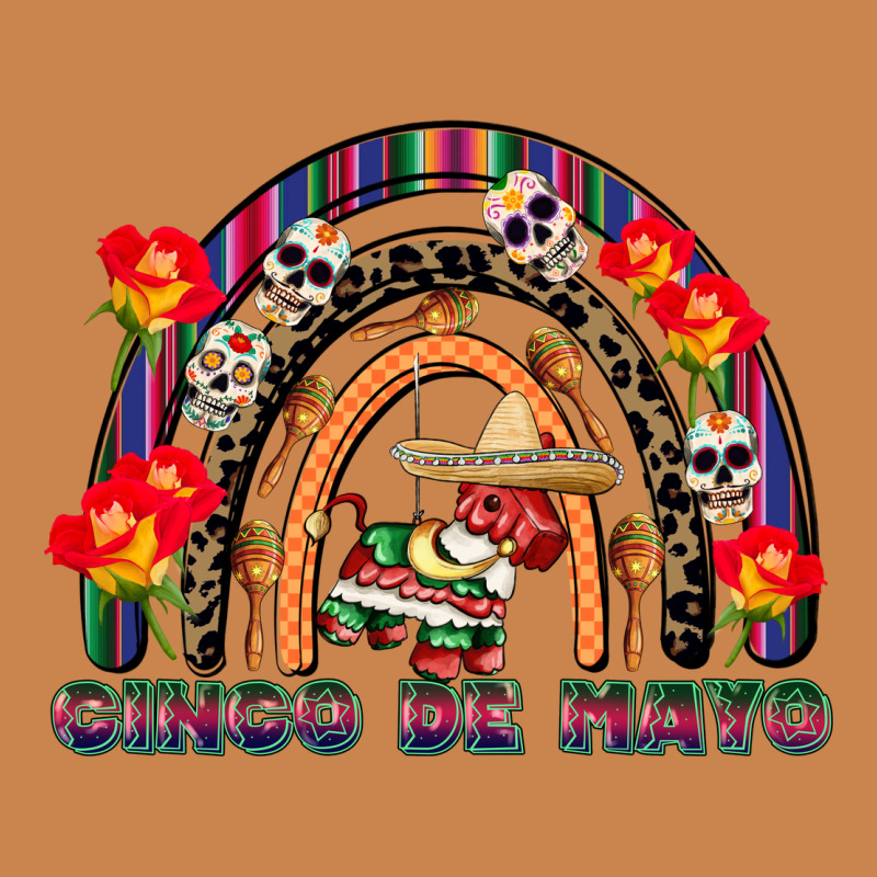 Cinco De Mayo Rainbow Heavyweight Hoodie by CowGirlArtShop | Teevron