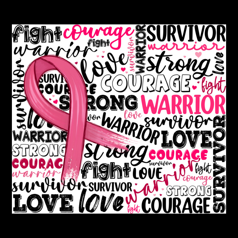 Breast Cancer Ribbon Ladies Tee by JahusDesignShop | Teevron