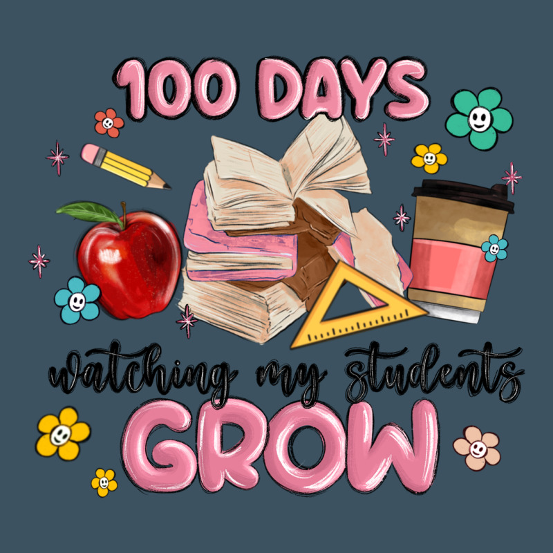 100 Days Of Watching My Students Grow Urban Heavy Tee by MaliasSmallBusiness | Teevron