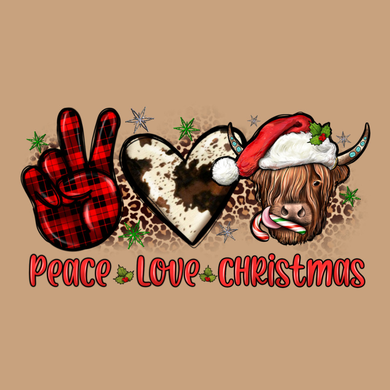Peace Love Christmas Vintage Tee by JahusDesignShop | Teevron