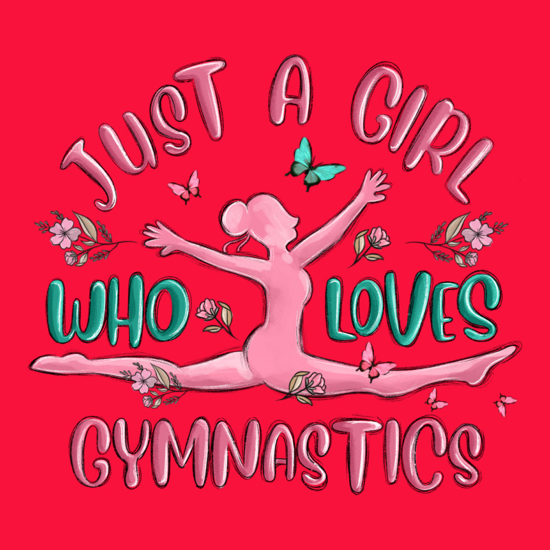 Just A Girl Who Loves Gymnastics Classic Tee by MaliasSmallBusiness | Teevron