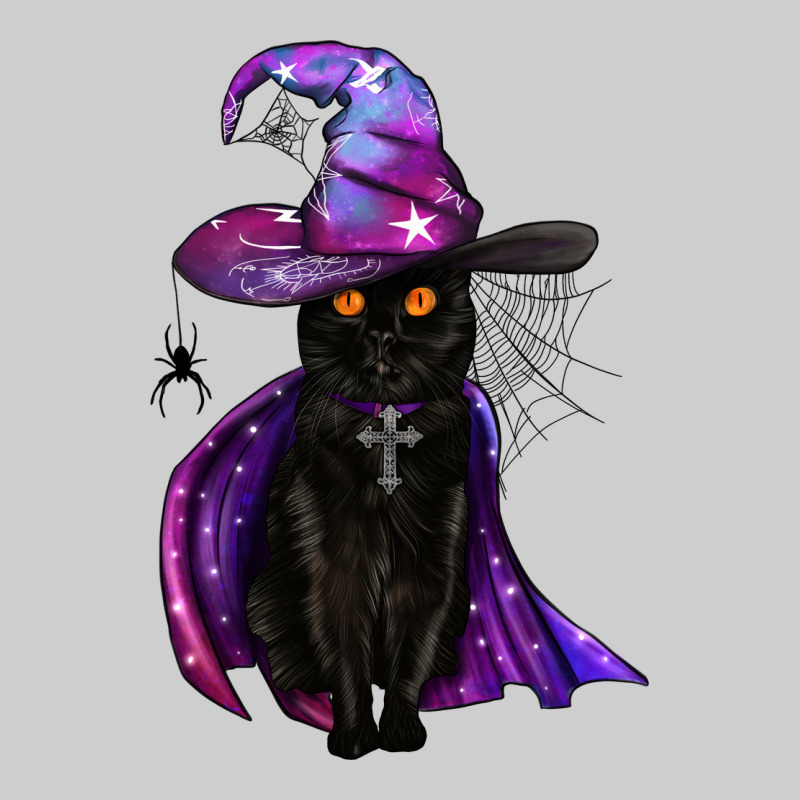 Black Witch Cat Premium Tee by BundleAndBundleShop | Teevron
