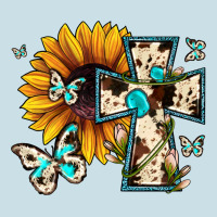 Cross With Sunflower Ladies Tee | Teevron