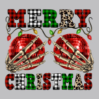 Merry Christmas Skeleton Hands Boobs Long Sleeve Tee | Teevron